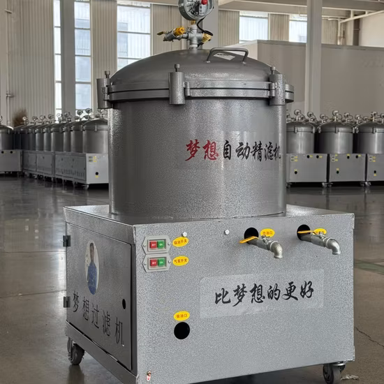 Air Pressure Oil Filter Oil Press with Air Pressure Oil Filter