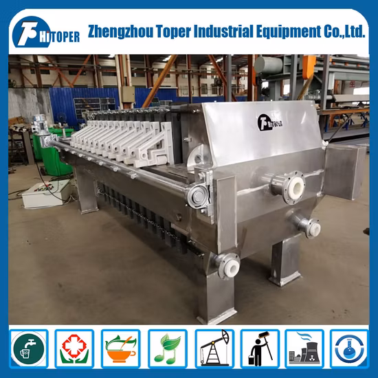 Coconut Oil Mixture Separation Hydraulic Membrane Filter Press